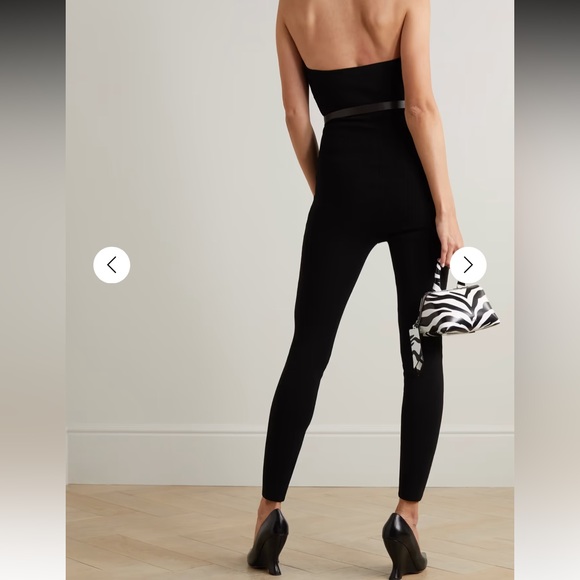 Zeynep Arcay Cutout Stretch Jersey Halterneck Jumpsuit - Picture 3 of 8